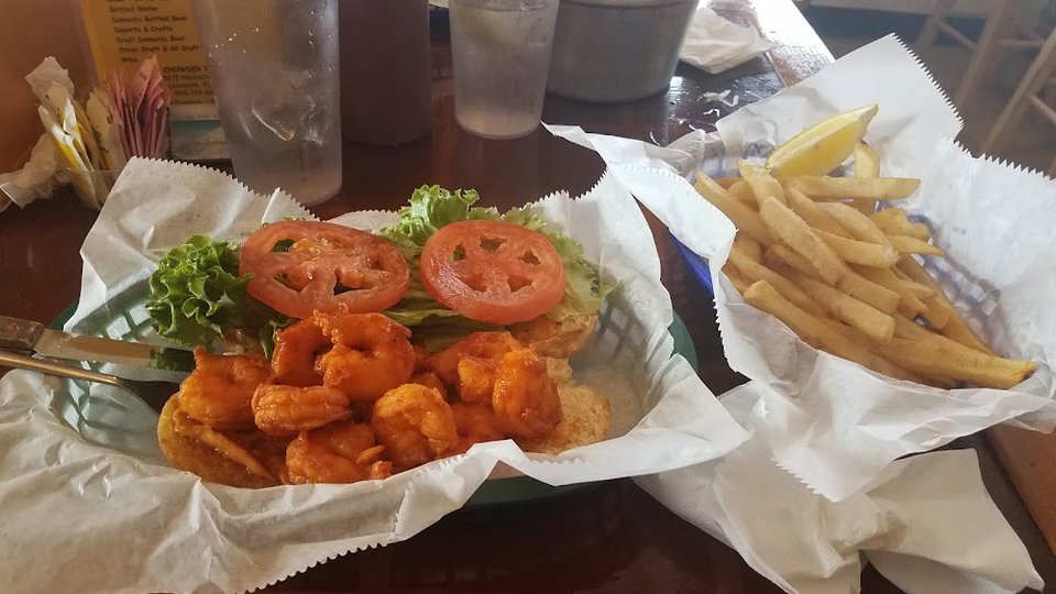 Cajun Shrimp PO Boy